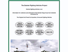 Tablet Screenshot of daimler-fighting-vehicles.co.uk